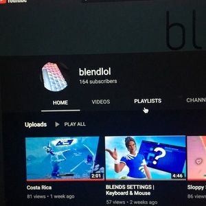 Sub to my YouTube channel please. Blendlol